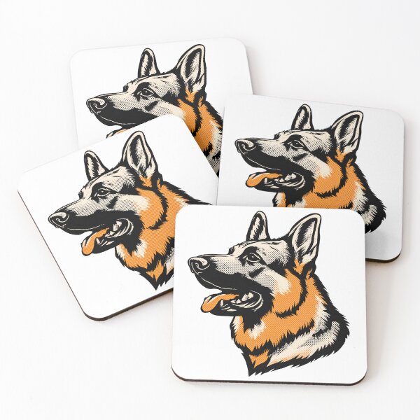 Item preview, German Shepherd Grit: Bold Lines, Loyal Spirit designed and sold by ForeverPrintsOK.