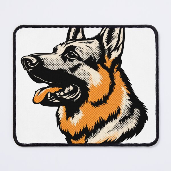 Item preview, German Shepherd Grit: Bold Lines, Loyal Spirit designed and sold by ForeverPrintsOK.