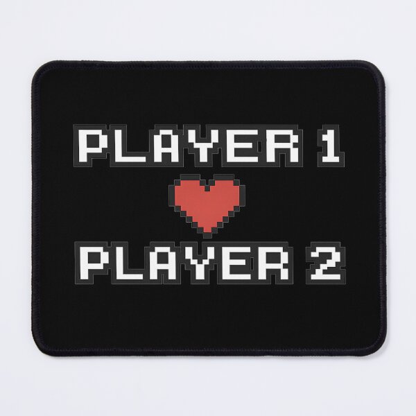 Item preview, Player 1 ♥ Player 2 – Gamer Valentine Couple Shirt designed and sold by SVALANART.
