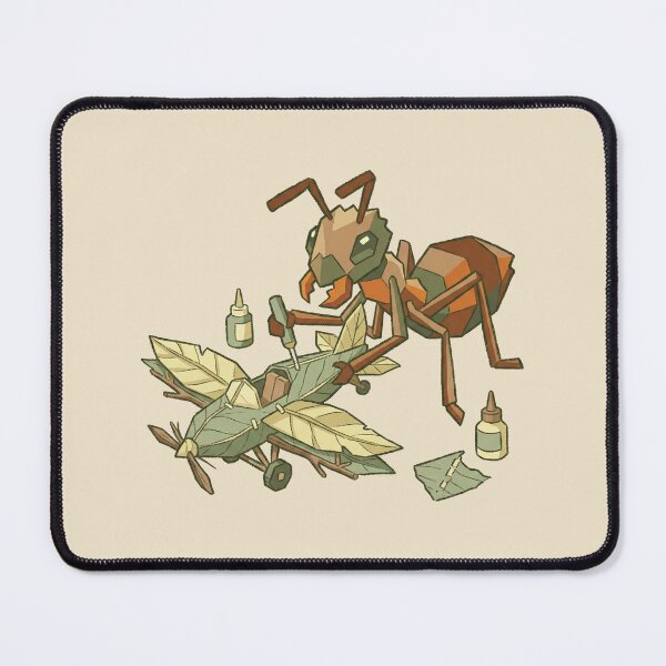 Item preview, Model Building Ant Crafting Leaf Plane, Cute Hobby Insect Art designed and sold by Magnificent Lizard.