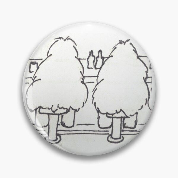 Item preview, A drawing of 2 Bears sitting at a bar designed and sold by CrittersByLola.