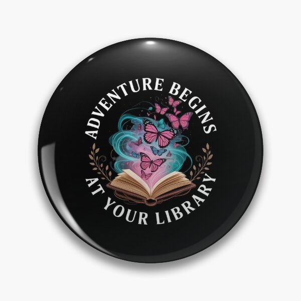 Item preview, Adventure Begins At Your Library Summer Reading 2025 designed and sold by MarryIsMonth.