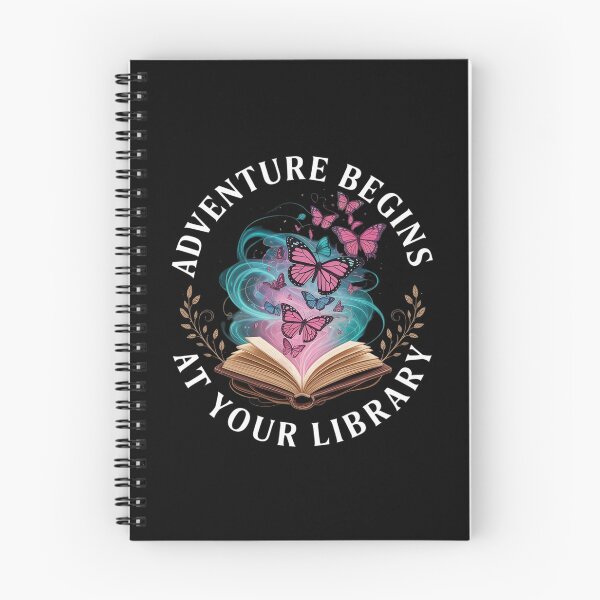 Item preview, Adventure Begins At Your Library Summer Reading 2025 designed and sold by MarryIsMonth.