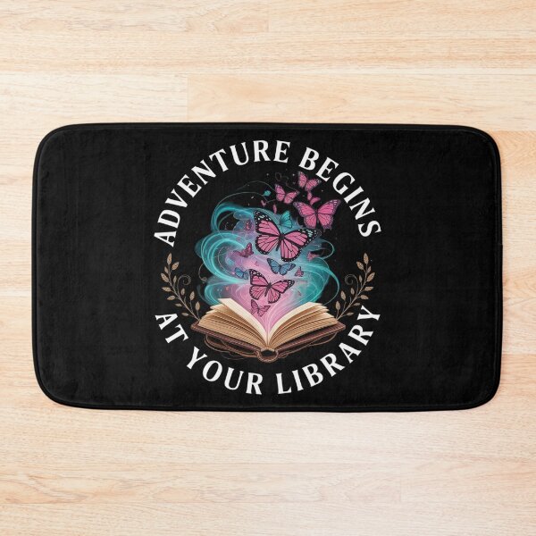 Item preview, Adventure Begins At Your Library Summer Reading 2025 designed and sold by MarryIsMonth.