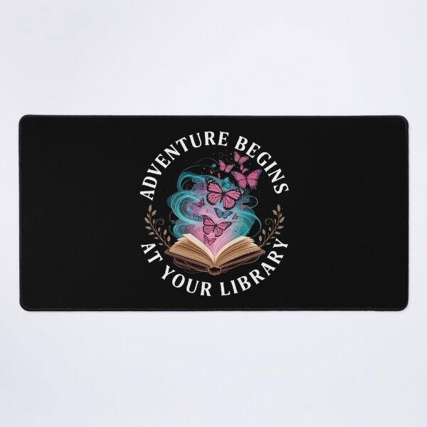 Item preview, Adventure Begins At Your Library Summer Reading 2025 designed and sold by MarryIsMonth.