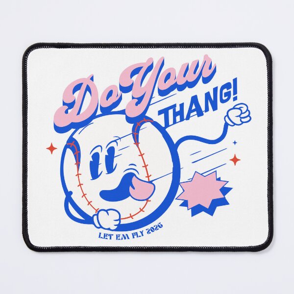 Item preview, Do Your Thang! – Fun Retro Softball Motivation Design designed and sold by FontenelleTees.