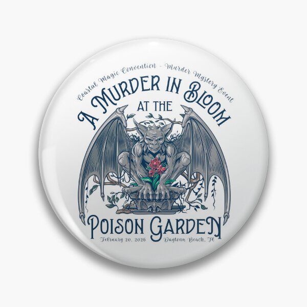 Item preview, Coastal Magic Convention 2026: A Murder In Bloom designed and sold by CoastalMagic.