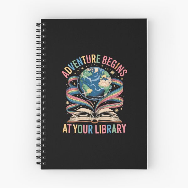 Item preview, Adventure Begins At Your Library Summer Reading 202513 designed and sold by SyntaxClaw.