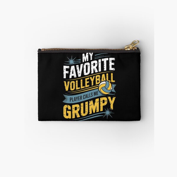 Item preview, My Favorite Volleyball Player Calls Me Grumpy Father's Day  designed and sold by FadeOfThrone.