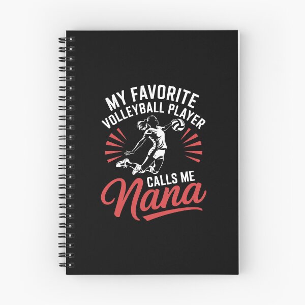 Item preview, My Favorite Volleyball Player Calls Me Nana Volleyball  designed and sold by AquaKiev.