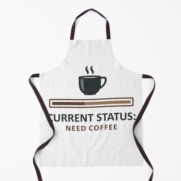 Item preview, Current Status Need Coffee Funny Design designed and sold by Katzpy.