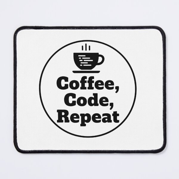 Item preview, Coffee Code Repeat T-Shirt  Programmer Life Design  Coding Humor Tee designed and sold by Design-Pro-21.