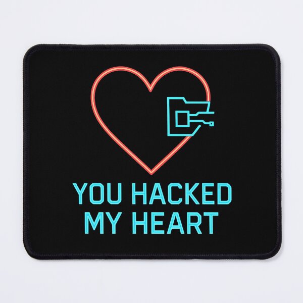 Item preview, You Hacked My Heart – Nerdy Valentine Tech Love Shirt designed and sold by SVALANART.
