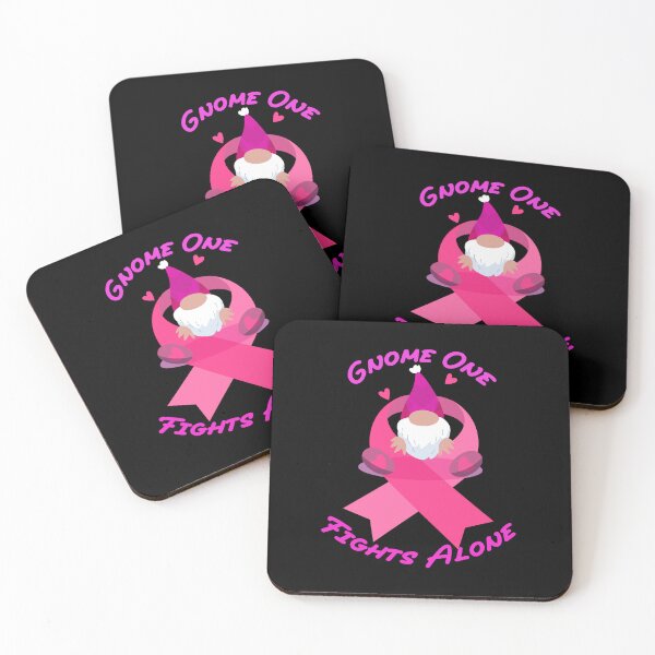 Item preview, Gnome One Fights Alone Breast Cancer Awareness Support designed and sold by GrumpySableye.