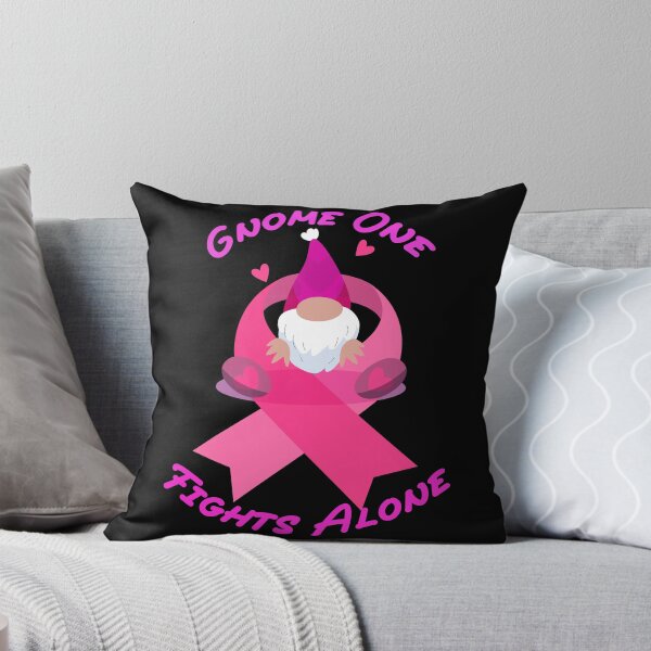 Item preview, Gnome One Fights Alone Breast Cancer Awareness Support designed and sold by GrumpySableye.