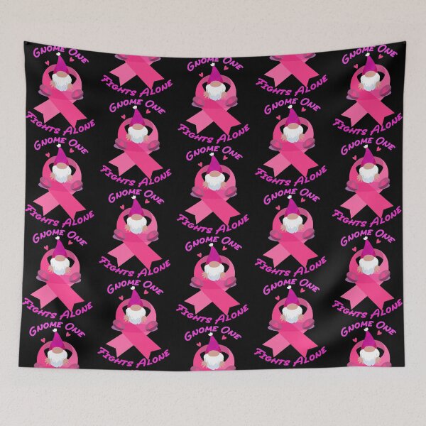 Item preview, Gnome One Fights Alone Breast Cancer Awareness Support designed and sold by GrumpySableye.