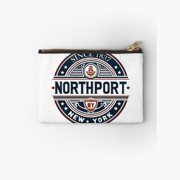 Item preview, Northport NY Badge Vintage Travel Patch designed and sold by Retr0Tshirts.