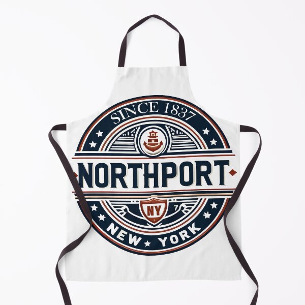 Item preview, Northport NY Badge Vintage Travel Patch designed and sold by Retr0Tshirts.