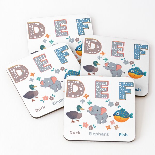 Item preview, Alphabets D,E,F designed and sold by Designfs.