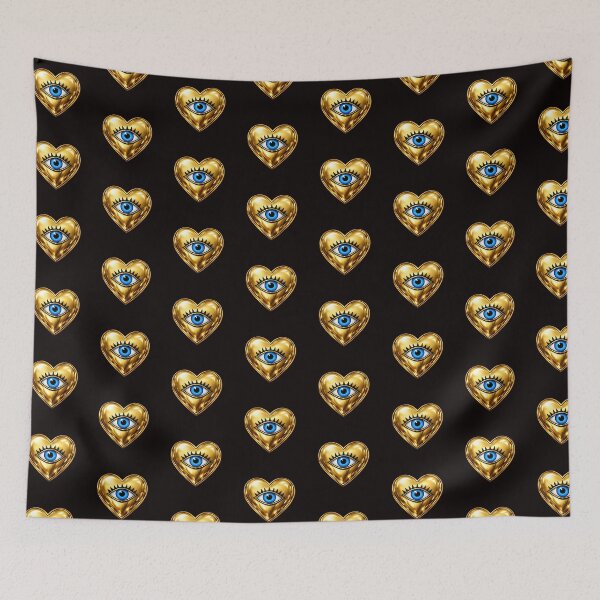Item preview, Evil Eye Heart designed and sold by parisiantoast.