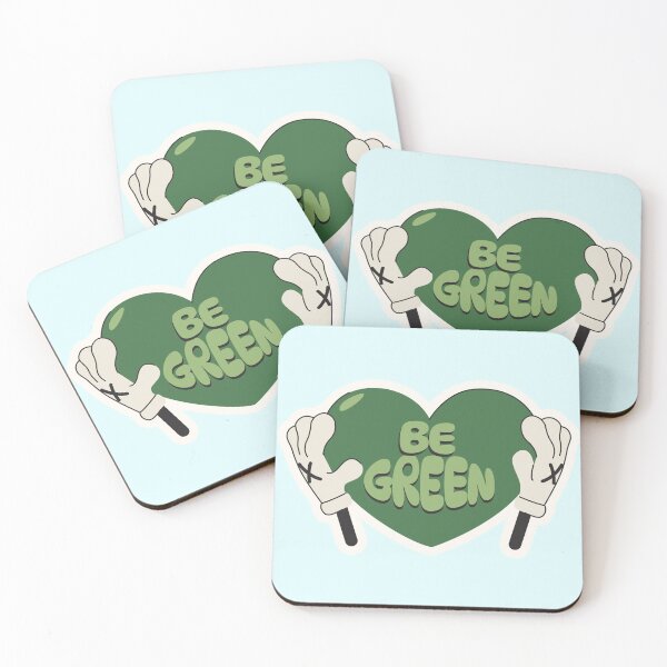 Item preview, Be Green Energy Eco-Friendly Sustainable Lifestyle designed and sold by Retr0Tshirts.