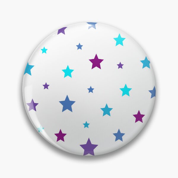 Item preview, Vibrant Galaxy Star Pack - Cosmic Aesthetic in Royal Blue, Purple, and Cyan designed and sold by Aesthetic Crew.