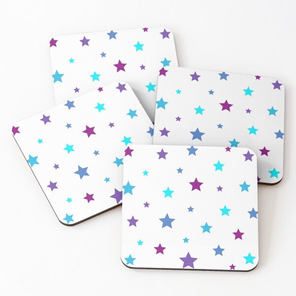 Item preview, Vibrant Galaxy Star Pack - Cosmic Aesthetic in Royal Blue, Purple, and Cyan designed and sold by Aesthetic Crew.
