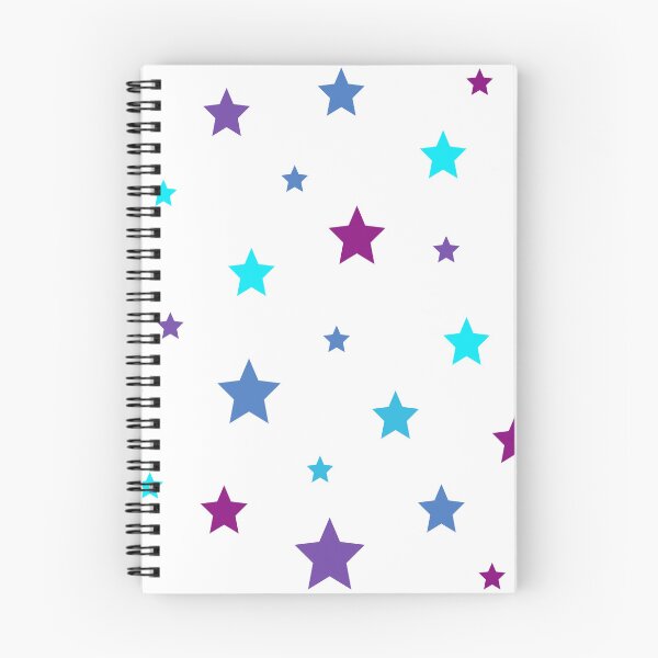 Item preview, Vibrant Galaxy Star Pack - Cosmic Aesthetic in Royal Blue, Purple, and Cyan designed and sold by Aesthetic Crew.