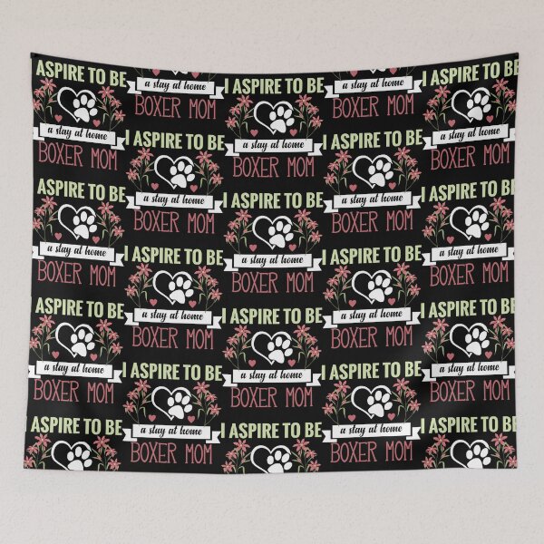 Item preview, I Aspire To Be a Stay at Home Boxer Mom Dog Lover designed and sold by GrumpySableye.