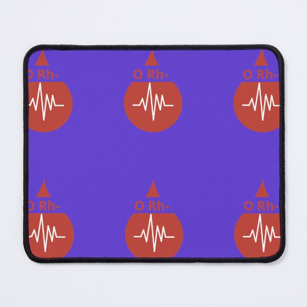 Item preview, O Rh- Blood Type – Universal Donor | Medical ECG Design designed and sold by Rafcioo.