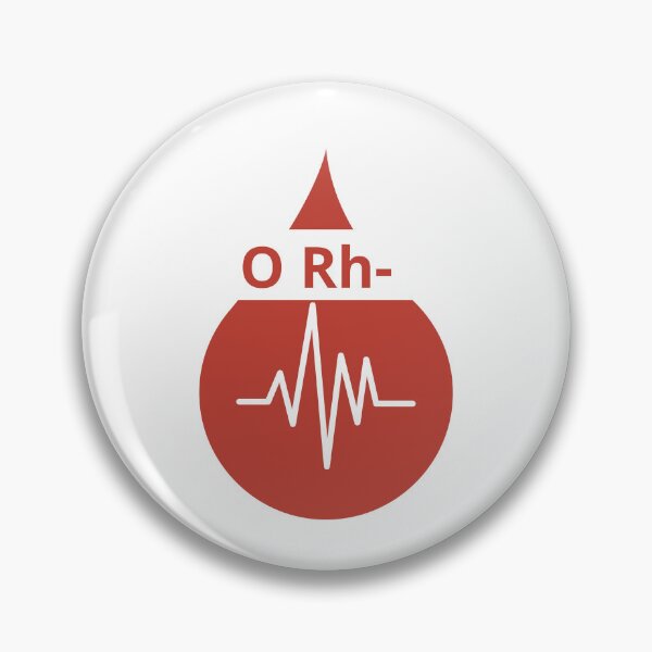 Item preview, O Rh- Blood Type – Universal Donor | Medical ECG Design designed and sold by Rafcioo.