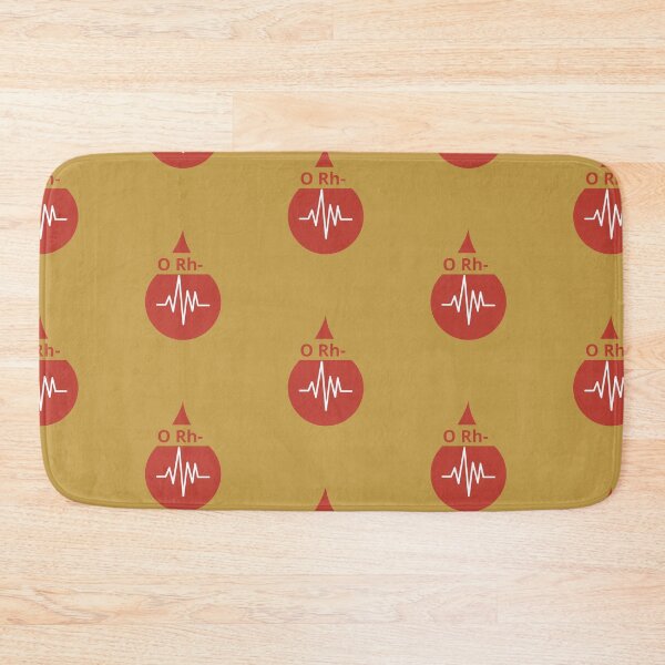Item preview, O Rh- Blood Type – Universal Donor | Medical ECG Design designed and sold by Rafcioo.