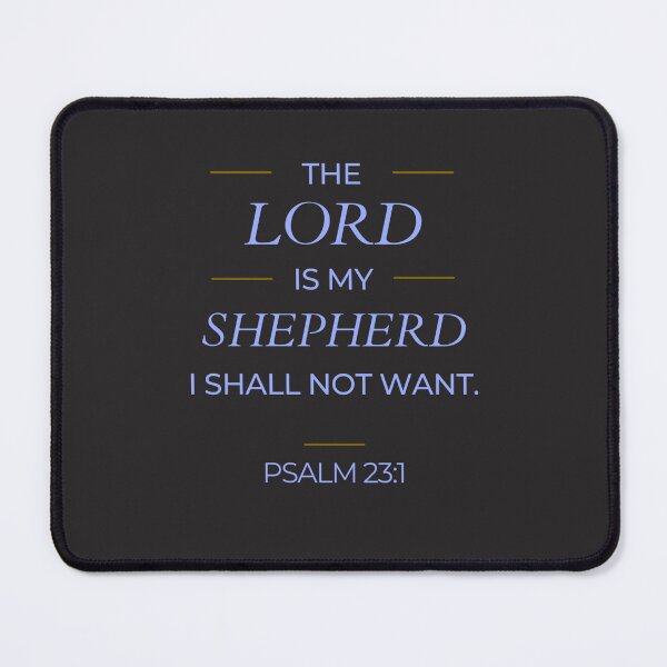 Item preview, Bible Verse Psalm 23:1 designed and sold by TonsPOD.