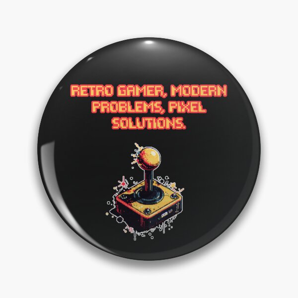 Item preview, Retro Gamer Modern Problems Pixel Solutions Humor designed and sold by Repulsiveblock.