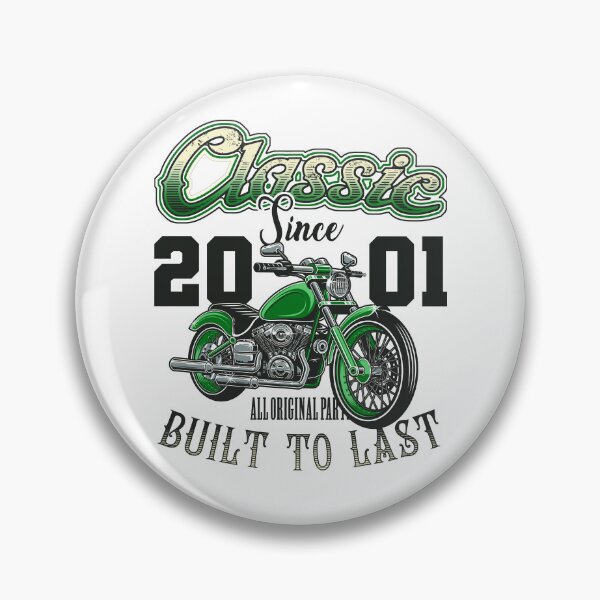 Item preview, Motorcycle Bikers Motorbike Birthday Born In 2001 designed and sold by JRRTs.