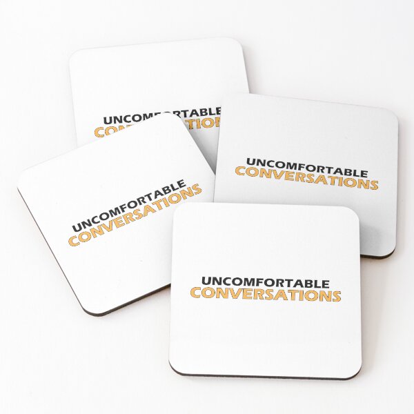 Item preview, uncomfortable conversations designed and sold by Positive Mindzet!.