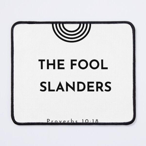 Item preview, Proverbs 10:18, slander designed and sold by Undonemadenew.