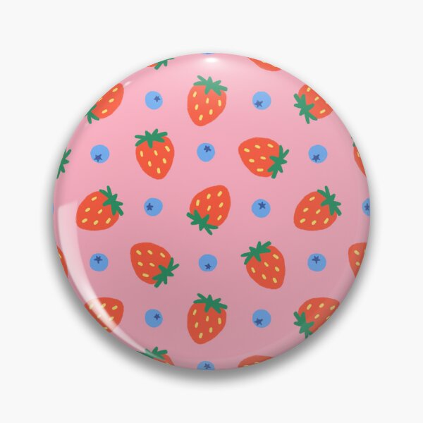 Item preview, Strawberry Blueberry Pattern  designed and sold by Pato Silveira.