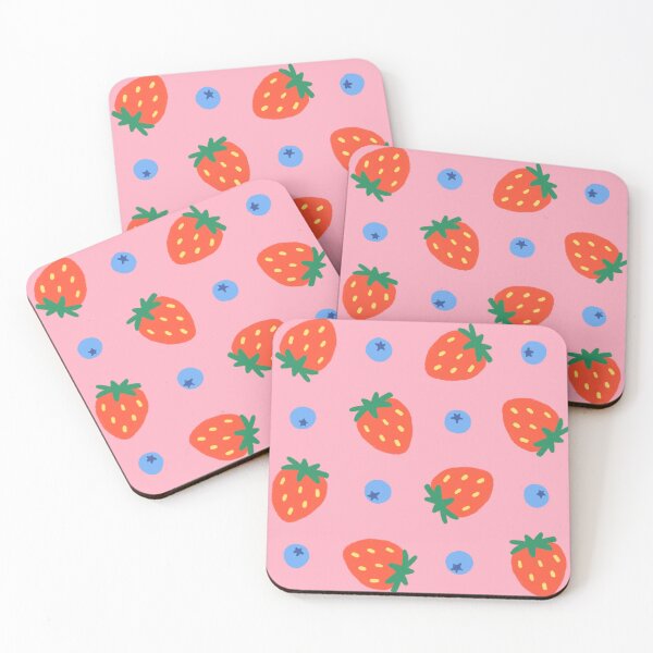 Item preview, Strawberry Blueberry Pattern  designed and sold by Pato Silveira.