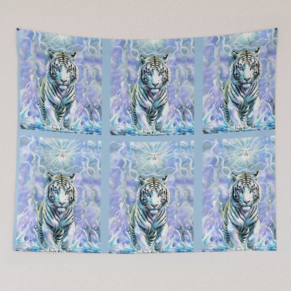 Item preview, White Tiger in the Winter… designed and sold by MoonChild67.