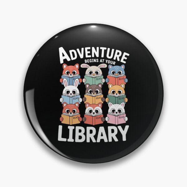 Item preview, Adventure Begins At Your Library Summer Reading Program 3 designed and sold by MarryIsMonth.