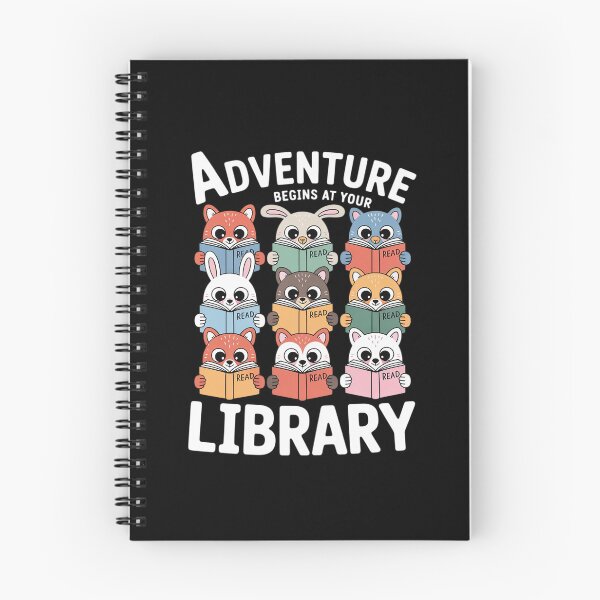 Item preview, Adventure Begins At Your Library Summer Reading Program 3 designed and sold by MarryIsMonth.