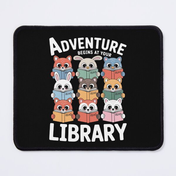 Item preview, Adventure Begins At Your Library Summer Reading Program 3 designed and sold by MarryIsMonth.