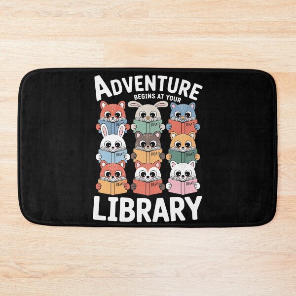 Item preview, Adventure Begins At Your Library Summer Reading Program 3 designed and sold by MarryIsMonth.