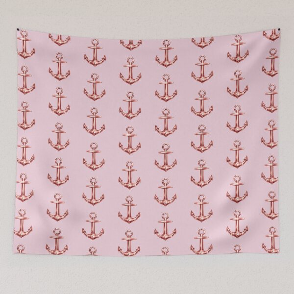 Item preview, Rose Gold Anchor designed and sold by parisiantoast.