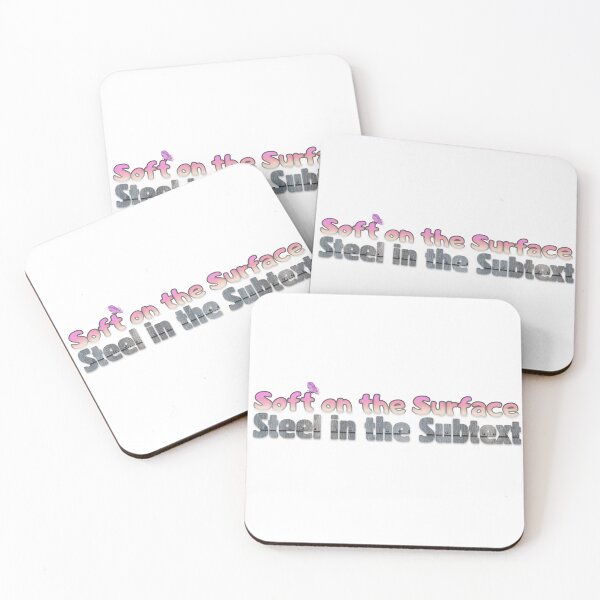 Item preview, Soft on the Surface. Steel in the Subtext. designed and sold by Subtext-tees.