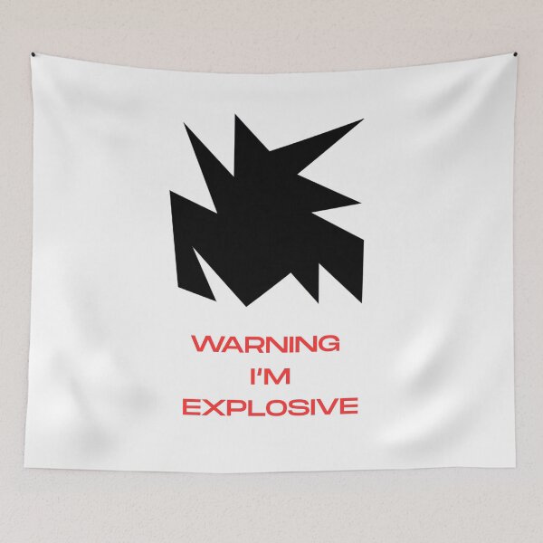 Item preview, Warning I'm Explosive designed and sold by absurdiculous.