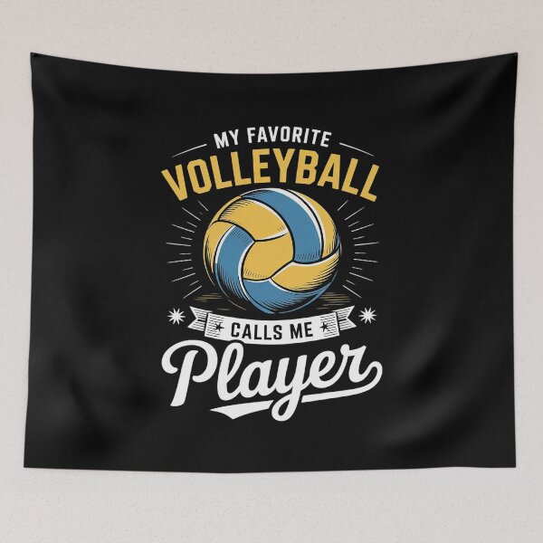 Item preview, My Favorite Volleyball Player Calls Me Poppa Fathers Day  designed and sold by AquaKiev.
