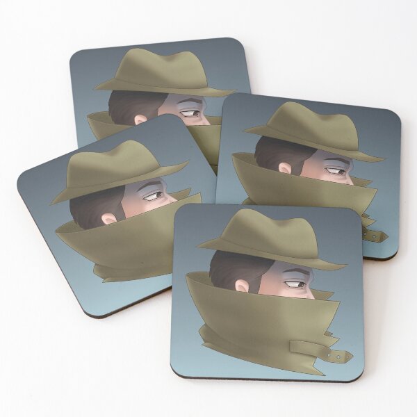 Item preview, Troubled detective designed and sold by AssortedDrawings.
