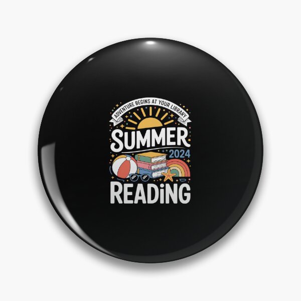 Item preview, Adventure Begins at Your Library Summer Reading Program 2024 1 designed and sold by SyntaxClaw.